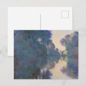 Claude Monet | Goedemorgen op de Seine bij Giverny Briefkaart (Voorkant / Achterkant)