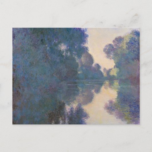 Claude Monet | Goedemorgen op de Seine bij Giverny Briefkaart (Voorkant)