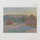 Claude Monet Graanschoven (Einde van de zomer) 189 Briefkaart (Voorkant)