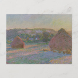 Claude Monet Graanschoven (Einde van de zomer) 189 Briefkaart
