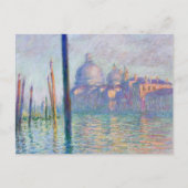 Claude Monet - Grand Canal, Venetië Briefkaart (Voorkant)