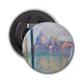 Claude Monet - Grand Canal, Venetië Button Flesopener (Voorkant)