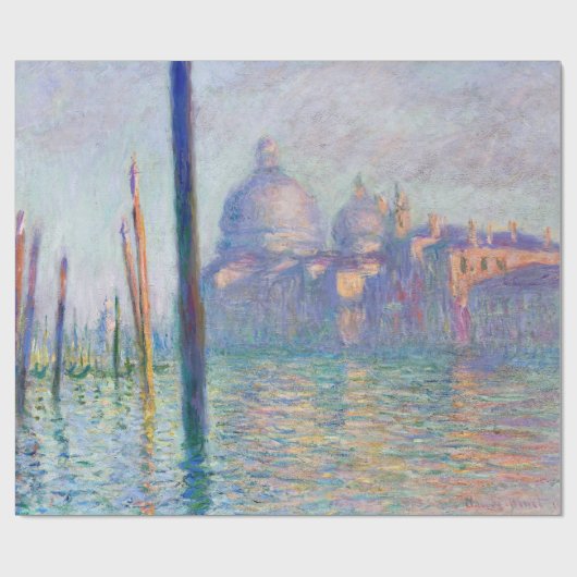 Claude Monet - Grand Canal, Venetië Cadeaupapier (Vlak)