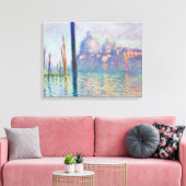 Claude Monet - Grand Canal, Venetië Canvas Afdruk (Insitu (Woonkamer))