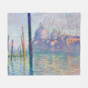 Claude Monet - Grand Canal, Venetië Fleece Deken