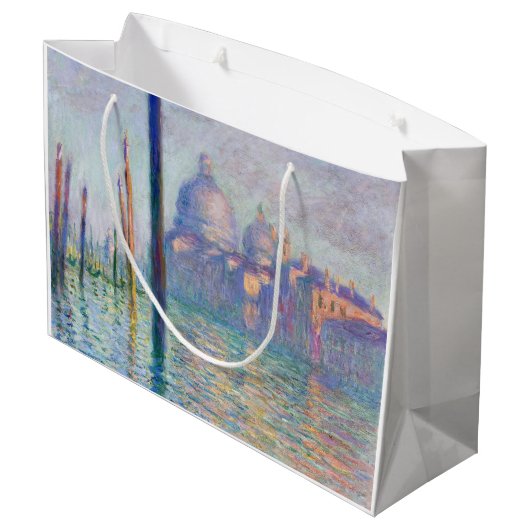 Claude Monet - Grand Canal, Venetië Groot Cadeauzakje (Achterkant Gekanteld)