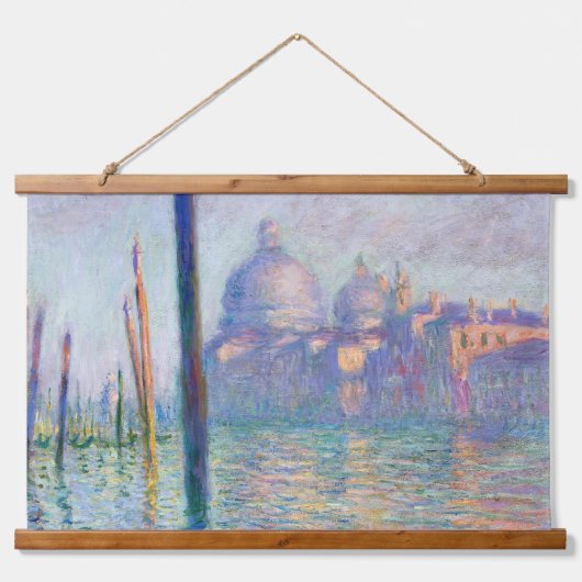 Claude Monet - Grand Canal, Venetië Hangend Wandkleed (Voorkant)