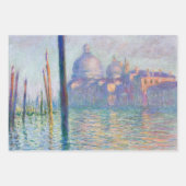 Claude Monet - Grand Canal, Venetië Inpakpapier Vel (Voorkant 2)