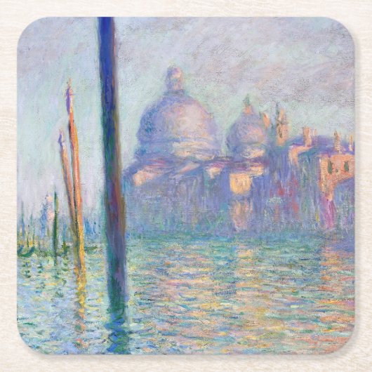Claude Monet - Grand Canal, Venetië Kartonnen Onderzetters (Voorkant)