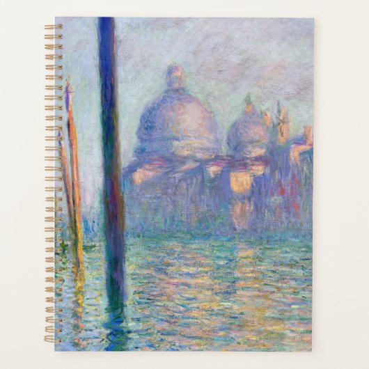 Claude Monet - Grand Canal, Venetië Planner (Voorkant)