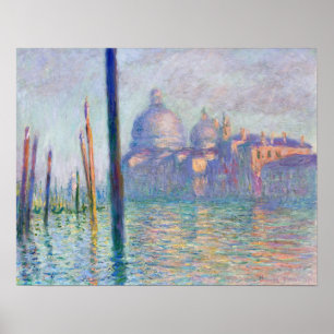 Claude Monet - Grand Canal, Venetië Poster
