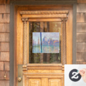 Claude Monet - Grand Canal, Venetië Raamsticker (Huis Deur)