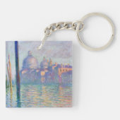 Claude Monet - Grand Canal, Venetië Sleutelhanger (Achterkant)