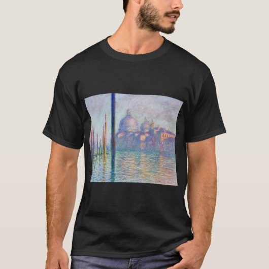 Claude Monet - Grand Canal, Venetië T-shirt (Voorkant)