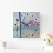 Claude Monet - Grand Canal, Venetië Vierkante Klok (Huis)