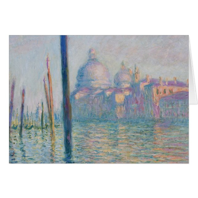 Claude Monet Grand Canal Venice Italië Reis (Voorkant Horizontaal)