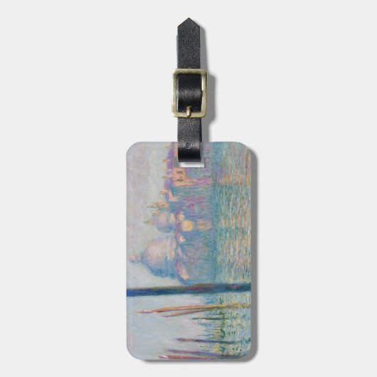 Claude Monet Grand Canal Venice Italië Reis Bagagelabel (Voorkant verticaal)