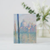 Claude Monet Grand Canal Venice Italië Reis Briefkaart (Staand voorkant)
