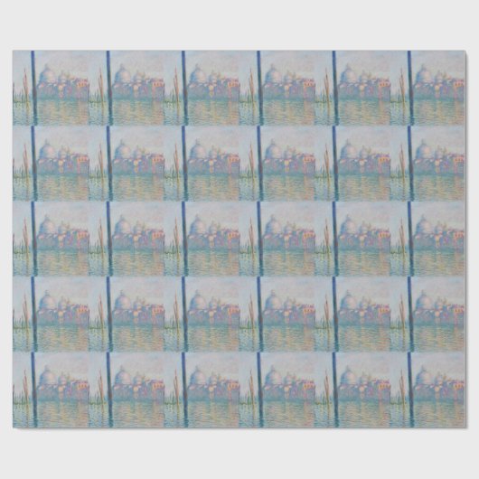 Claude Monet Grand Canal Venice Italië Reis Cadeaupapier (Vlak)