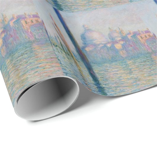Claude Monet Grand Canal Venice Italië Reis Cadeaupapier (Rol Hoek)