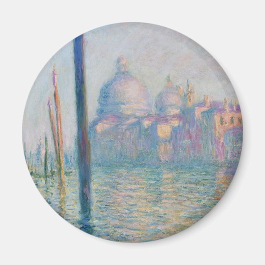 Claude Monet Grand Canal Venice Italië Reis Magneet (Voorkant)