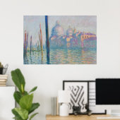 Claude Monet Grand Canal Venice Italië Reis Poster (Thuiskantoor)