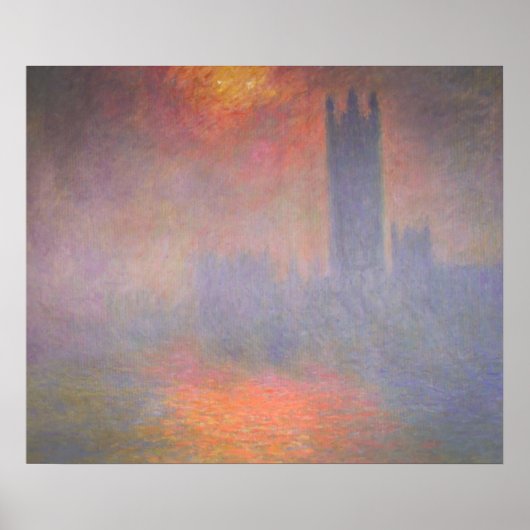 Claude Monet Grand Canal Venice Italië Reis Poster (Voorkant)