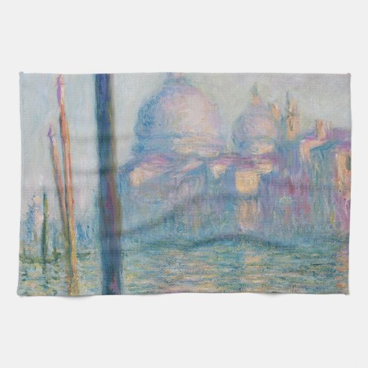 Claude Monet Grand Canal Venice Italië Reis Theedoek (Horizontaal)