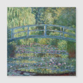 Claude Monet - Green Harmony Magnetic Kaart (Voorkant)