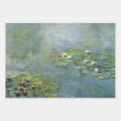 Claude Monet Green & Yellow Water Lilies Inpakpapier Vel (Voorkant 2)