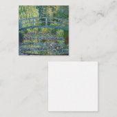 Claude Monet - Groene Harmonie Notitiekaartje (Voorkant / Achterkant)