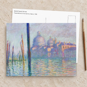 Claude Monet - Grote Kanaal, Venetië Briefkaart