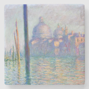 Claude Monet - Grote Kanaal, Venetië Stenen Onderzetter