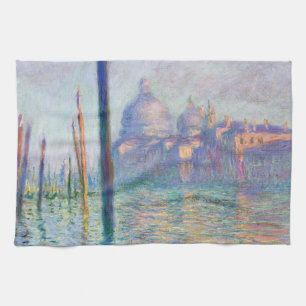 Claude Monet - Grote Kanaal, Venetië Theedoek