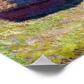 Claude Monet Haystack, Einde van de zomer Poster (Hoek)