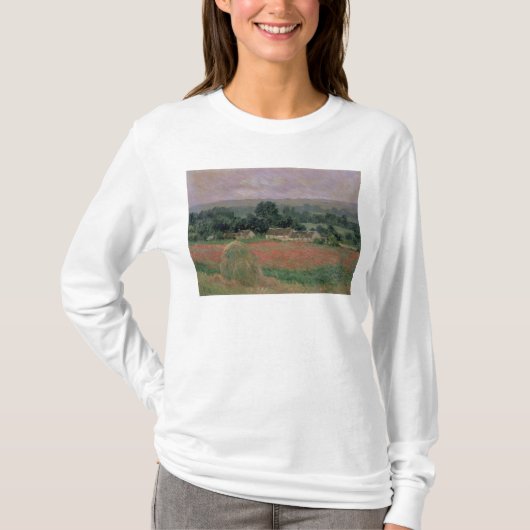 Claude Monet | Haystack te Giverny, 1886 T-shirt (Voorkant)