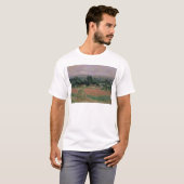 Claude Monet | Haystack te Giverny, 1886 T-shirt (Voorkant volledig)