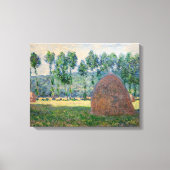 Claude Monet - Haystacks bij Giverny Canvas Afdruk (Voorkant)