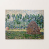 Claude Monet - Haystacks bij Giverny Legpuzzel (Horizontaal)