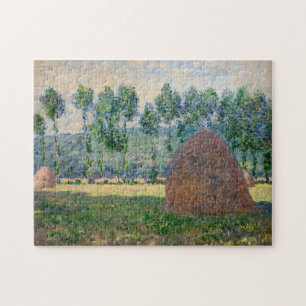 Claude Monet - Haystacks bij Giverny Legpuzzel