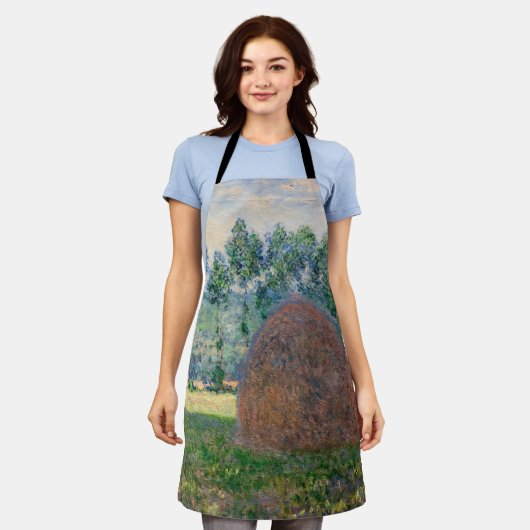 Claude Monet - Haystacks bij Giverny Schort (Gedragen)