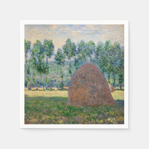 Claude Monet - Haystacks bij Giverny Servet