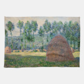 Claude Monet - Haystacks bij Giverny Theedoek (Horizontaal)