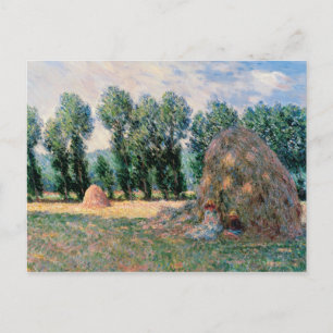 Claude Monet - Haystacks Briefkaart