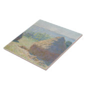 Claude Monet - Haystacks, Einde van de zomer Tegeltje (Zijkant)