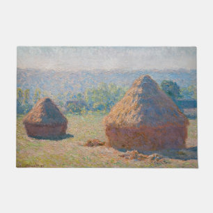 Claude Monet - Haystacks, einde zomer Deurmat