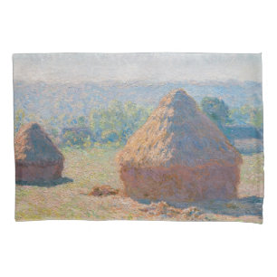 Claude Monet - Haystacks, einde zomer Kussensloop