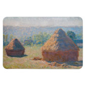 Claude Monet - Haystacks, einde zomer Magneet (Horizontaal)