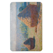 Claude Monet - Haystacks, einde zomer Magneet (Verticaal)