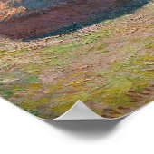 Claude Monet - Haystacks, einde zomer Poster (Hoek)